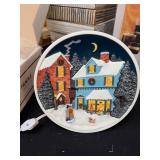Rhodes Studios Illuminated Holiday Scene