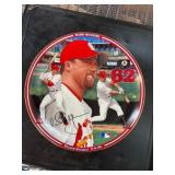 Mark McGwire Record Breaker Limited Edition Plate