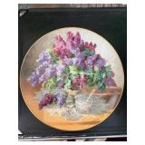 1986 'Lilacs' Collector Plate by Lena Liu