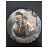 Norman Rockwell 'The Music Maker' Collector Plate