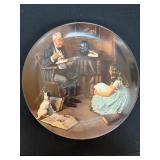 Norman Rockwell 'The Storyteller' Plate by Knowles