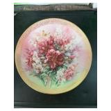 1992 Hibiscus Medley Plate by Lena Liu