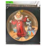 Tommy the Clown Plate by John McClelland