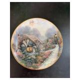 Thomas Kinkade 'July - Chandler's Cottage' Plate