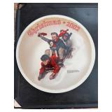2002 Knowles Christmas Sled Collector Plate