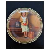 Rockwell's 'A Young Girl's Dream' Plate by Knowles