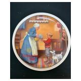 1986 Norman Rockwell Mother's Day Plate