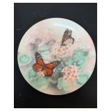 Monarch Butterflies Plate by Lena Liu