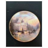 Thomas Kinkade December Collector Plate