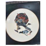 Norman Rockwell Gorham Plate 'The Alarm'