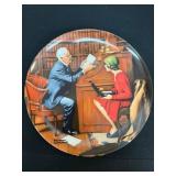 Norman Rockwell Knowles Collector Plate