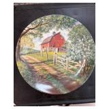 Knowles Collector Plate 'The Weathered Barn'