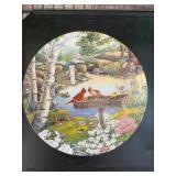 Bradex 'Springtime Friends' Collectible Plate