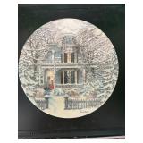 Christmas Homecoming Collector Plate by Bradex
