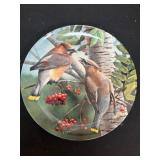 Knowles 'The Cedar Waxwing' Plate, 1981