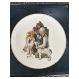 Norman Rockwell 'Making Friends' Plate by Gorham