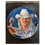 Alan Jackson 'Wanted' Collector Plate