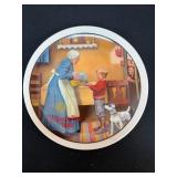 Norman Rockwell Mothers Day Plate 1986