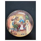W.S. George 'Away in a Manger' Plate with COA