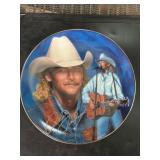 Alan Jackson 'Chattahoochee' Collectible Plate