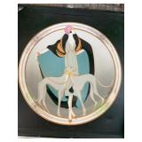 Art Deco Style Collector Plate by W.S. George