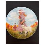 Limited Edition Plate: 'Mary Had a Little Lamb'