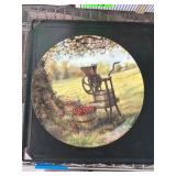 The Apple Cider Press Collector Plate