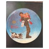 1981 Norman Rockwell Christmas Plate