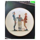 Norman Rockwell 'The Coin Toss' Plate