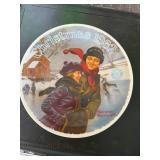 Norman Rockwell Christmas 1982 Plate