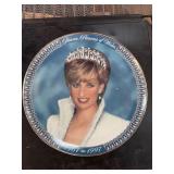 Princess Diana Franklin Mint Tribute Plate