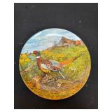 1986 'The Pheasant' Decorative Plate by Knowles