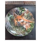 Knowles 'The Fox' Collectible Plate by Kevin Danie