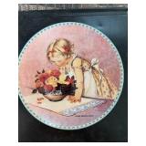 Edwin M. Knowles Collector Plate by Jessie Wilcox