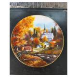 Edwin M. Knowles Autumn Grandeur Collector Plate