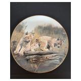 Double Trouble Collector Plate by Charles Frace