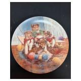 Bradford Exchange 'All Tied Up' Collector Plate