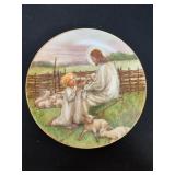 Decorative Plate 'The Lord's My Shepherd' by Barke