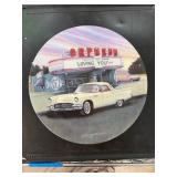 Delphi '1957 White T-Bird' Collector's Plate