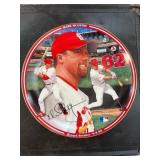 Mark McGwire Autographed Collector's Plate