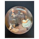 Knowles Norman Rockwell Plate 'The Storyteller'