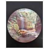 1989 Knowles 'The Hidden Waterfall' Plate