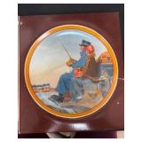 Norman Rockwell Plate 'The Journey Home', Knowles