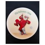 1989 Knowles Jolly Old St. Nick Christmas Plate