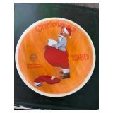 Norman Rockwell 1980 Christmas Plate