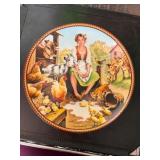 Knowles Milkmaid and Her Pail Plate with COA