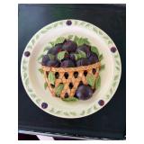 Rhodes Studios 'Fresh Off the Plum Tree' Plate
