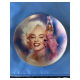 Porcelain Plate 'Reflections of Marilyn' by Willia