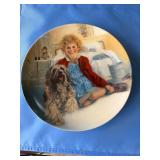 Knowles Collector Plate 'Annie and Sandy'