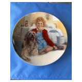 Edwin Knowles 'Annie and Sandy' Plate